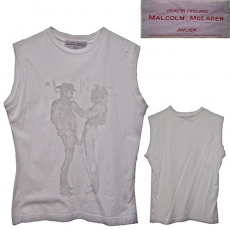 GOD MALCOLM McLAREN ノースリーブTee