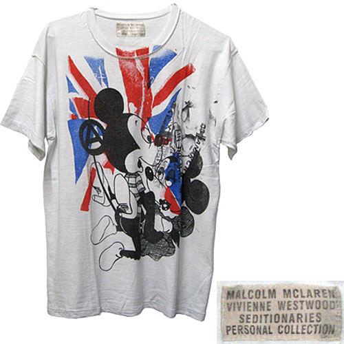 70 Sヴィンテージseditionaries Mickey Minny Fuck T Shirt セディショナリーズ ミッキー ミニー Ist Romantist