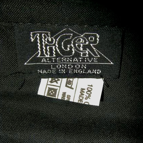 Tiger of London Parachute Shirt Black タイガーオブロンドン ...