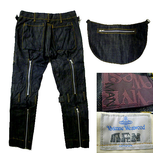Vivienne Westwood MAN Bondage trousers ボンテージパンツ デニム