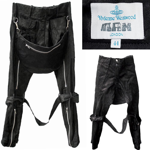 Vivienne Westwood MAN Leather Bondage trousers 本革製ボンテージ