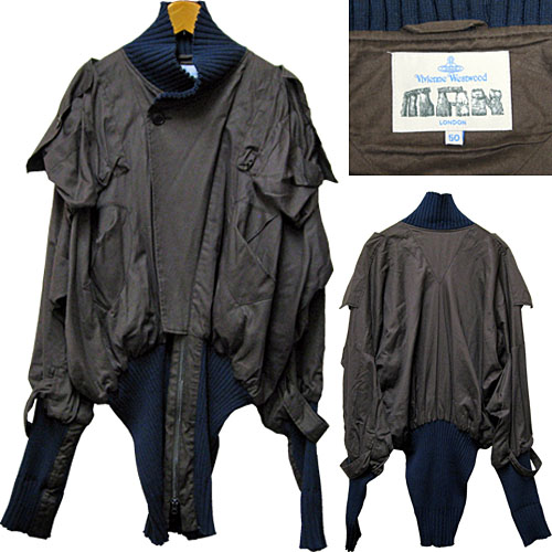 Vivienne Westwood MAN Clint Eastwood Bomber Jacket ヴィヴィアン ...