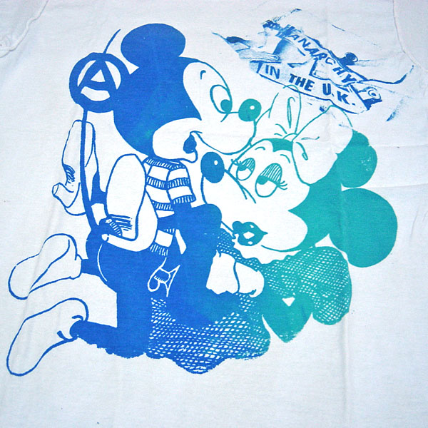 ビンテージ90'sパンクロックSEDITIONARIESブートFUCKミッキーT