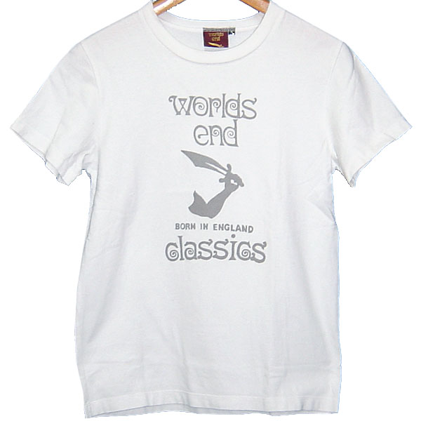 Worlds end Classics BORN IN ENGLAND LOGO T-shirt ワールズエンド 