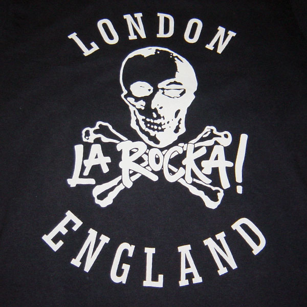 JOHNSONS・LA ROCKA! LONDON SKULL T-Shirt ラロッカ ロンドン 髑髏 T ...