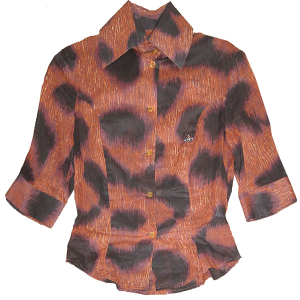 Vivienne Westwood Leopard Blouse ヴィヴィアン ウエストウッド 豹柄・レオパード ブラウス シャツ トップス