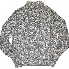 【LA ROCKA】 スカルオープンシャツ 白 サイズL larocka606-230x230.jpg