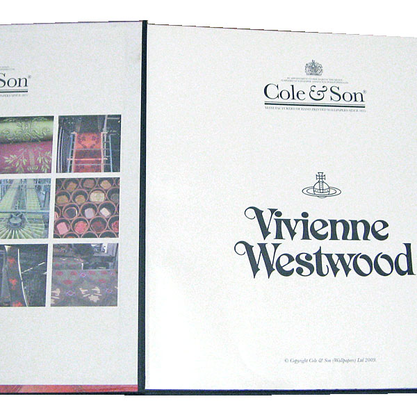 Cole Son Vivienne Westwood Showroom Wallpaper Book ヴィヴィアン ウエストウッド コール サン ウォールペーパー 壁紙 見本帳 Ist Romantist