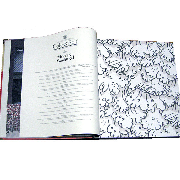 Cole Son Vivienne Westwood Showroom Wallpaper Book ヴィヴィアン ウエストウッド コール サン ウォールペーパー 壁紙 見本帳 Ist Romantist