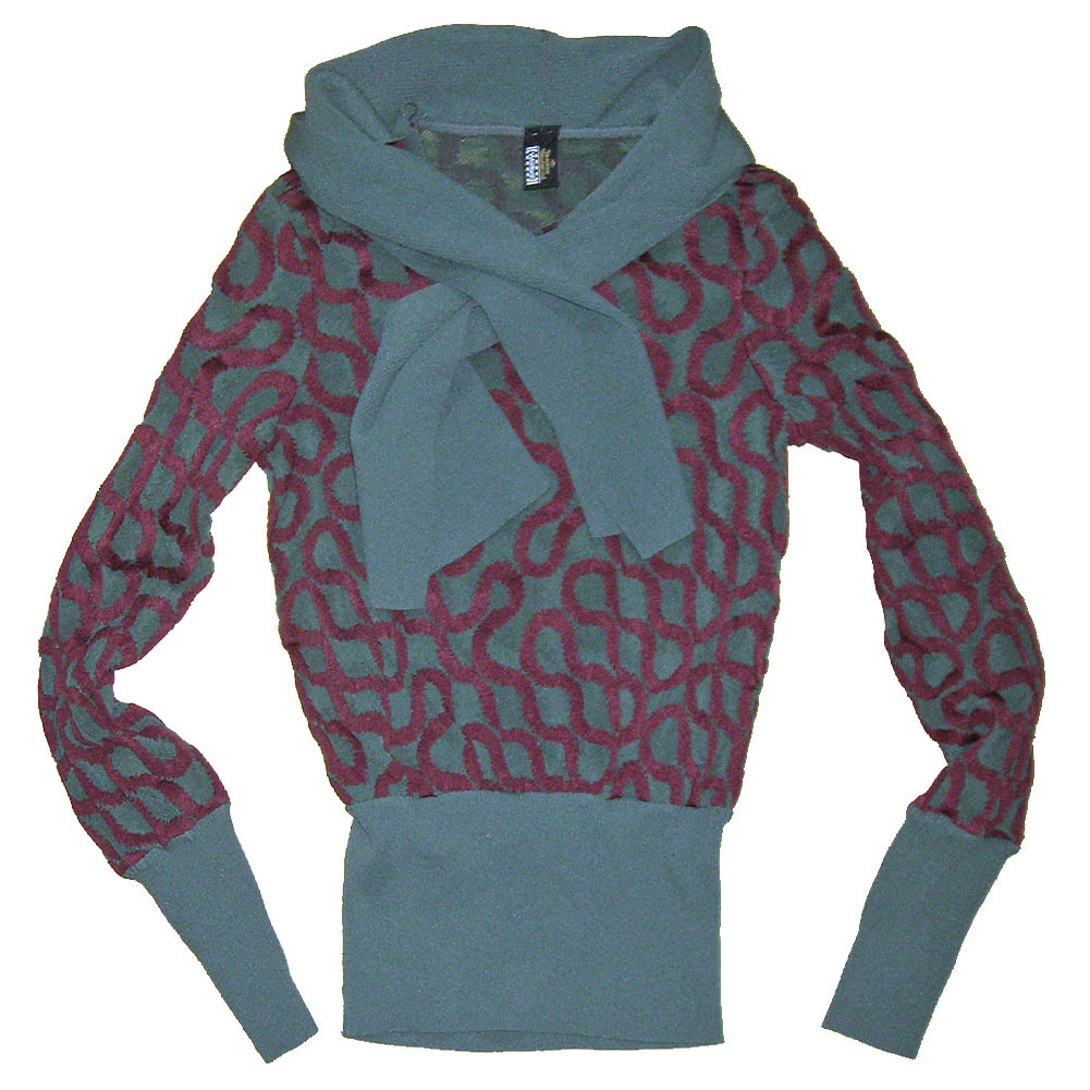 Vivienne Westwood × Wolford Squiggle Knit Top ヴィヴィアン