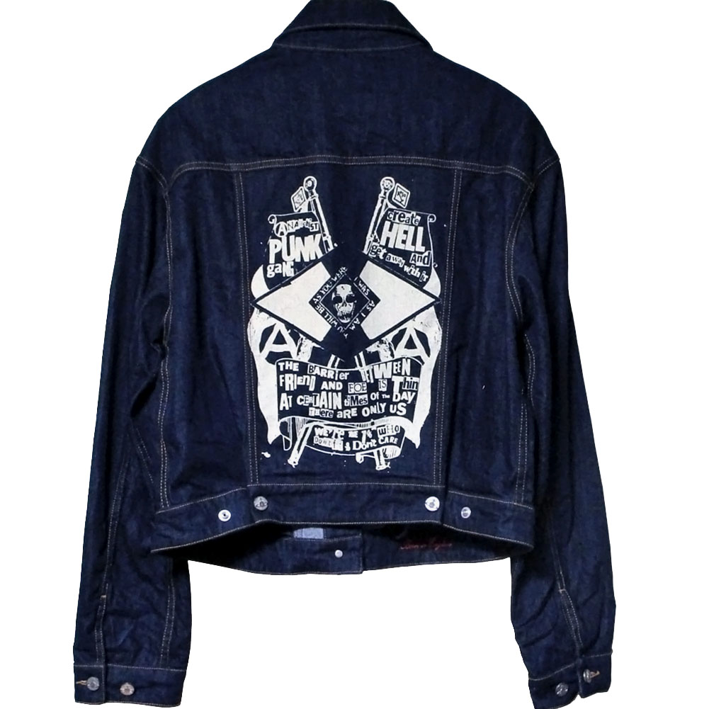 Vivienne Westwood Anglomania Punk Hell Denim Jacket ヴィヴィアン