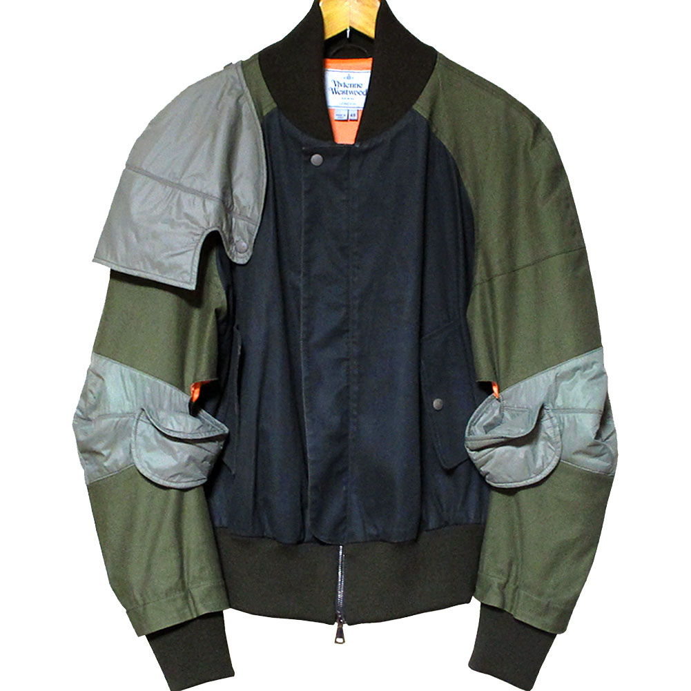 Vivienne Westwood MAN ARMOUR Bomber Jacket ヴィヴィアン ウエスト